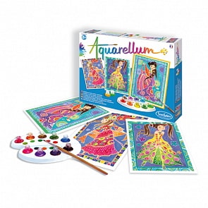 Акварельная раскраска - Модницы (SentoSpherE, 6330k)