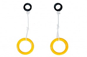 Кольца гимнастические пластиковые (КМС, 00000000135)