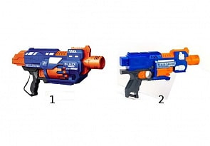 Электромеханический бластер Blaze Storm с 20 снарядами (Junfa Toys, 7053)