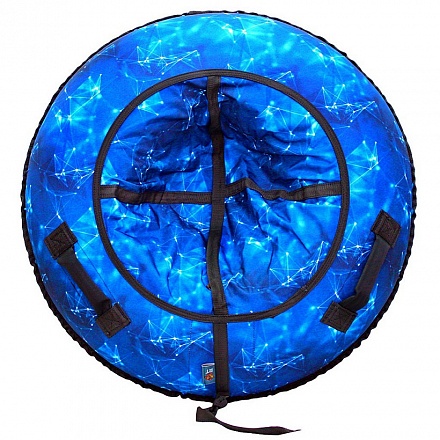 Санки надувные Тюбинг - Созвездие синее, диаметр 105 см. 