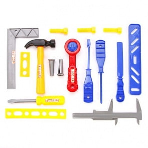 Набор инструментов, 17 предметов (Наша Игрушка, M718-7)