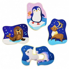 Мaxi-пазлы - Ледяные полюса (Malamalama, 68173)