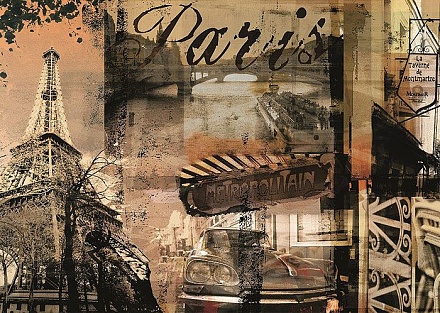 Пазл - Воспоминание о Париже, 1000 деталей 