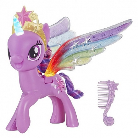 My Little Pony - Пони Искорка с радужными крыльями, свет 