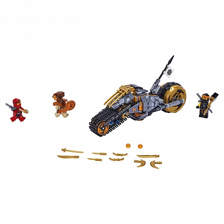 Конструктор Lego®  Ниндзяго - Раллийный мотоцикл Коула 