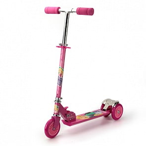 Складной трехколесный самокат Fashion, рама - 50% алюминия, нагрузка до 50 кг (Next,  ST-ALU-2RW-DOLLsim)