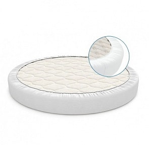 Водонепроницаемый наматрасник - Nuovita Babysleep EcoSleep, 125 х 75, белый (Nuovita, 2007665020266)