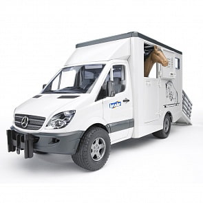 Bruder Mercedes Benz Sprinter с лошадью (Bruder, 02-533)