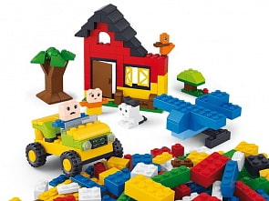 Конструктор - Дом с фигурками, 415 деталей (Sluban, M38-B0502)