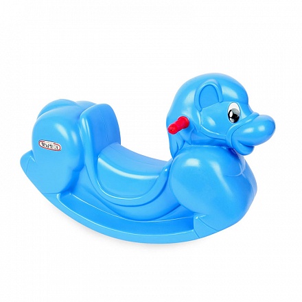 Детские напольные качели Пони для дома и улицы, голубой 