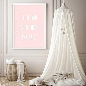 Постер - Люблю тебя до луны и обратно! размер А3 (Астел Медиа, 0060A3)