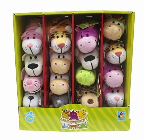 Плюшевая игрушка Вывернушка 2 в 1, 20 см, 6 видов (1toy, Т10875)