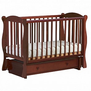 Кровать маятниковая универсальная КУБАНОЧКА БИ 42 Кубаночка-6 (орех темный 35)
