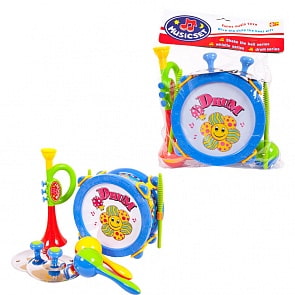 Музыкальные инструменты, 7 предметов (Junfa Toys, 2012)