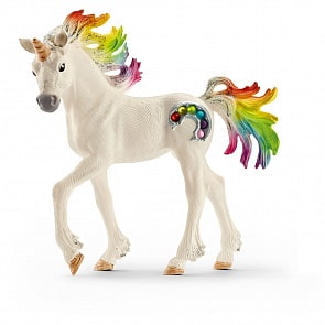 Фигурка - Радужный единорог, жеребенок (Schleich, 70525k)