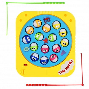 Настольная игра Три кота – Рыбалка, звук (Играем вместе, B680-H19001-R)