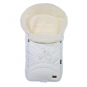 Конверт зимний меховой Nuovita Tundra Bianco цвет Bianco/Белый (Nuovita, TUNB_2468)