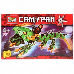 Конструктор Самурай, 125 деталей (Город мастеров, LP-2724-R)