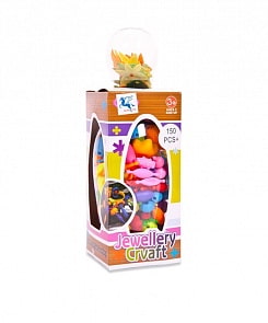 Набор для создания украшений - Jewellery Crvaft, более 150 предметов (Junfa Toys, WQ6001)