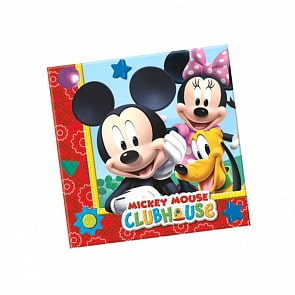Салфетка Микки игривый, 33 см, 20 штук (Procos, 1502-1411)