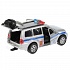 Машина металлическая Mitsubishi Pajero – Полиция, 12 см с инерционным мотоциклом на прицепе +MO-WB) - миниатюра №3