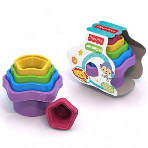 Пирамидка-сортер Фишер Прайс (Нордпласт, Н-782)