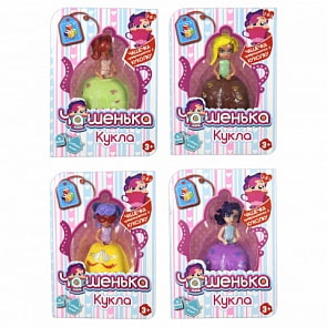 Кукла-трансформер в чашку - Чашенька с юбочкой, 10 см, 36 видов (1toy, Т12311)