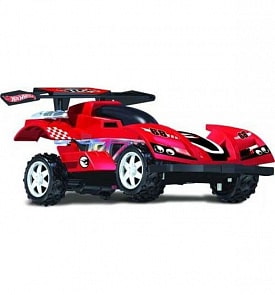 Машинка на р/у Hot Wheels - багги, cо светом, скорость до 17 км/ч, красная (1Toy, Т10985)