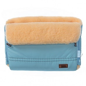 Муфта меховая для коляски Nuovita Alpino Pesco Blu/Голубой (Nuovita, NUO-mALPP_1929)