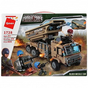 Конструктор военный с фигурками, 409 деталей (Enlighten Brick, BRICK1728 (12)