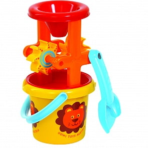 Набор для песка и воды - Мельница и ведро (Gowi, 558-35k)