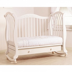 Кровать детская Гандылян К-2002-31 Габриэлла Люкс, белый (Gandylyan, GAN-К 2002-31_белый) - миниатюра