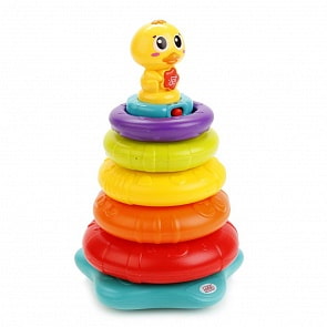 Пирамидка - Радужная утя, звук, свет (Playsmart, B655-H05056)