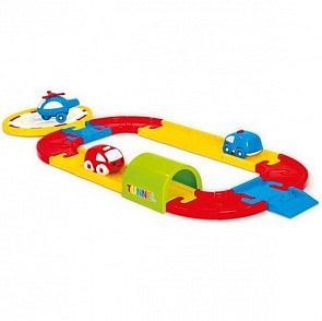 Игровой набор - Круговая дорога с машинками, 24 детали (Dolu, DL_5049)