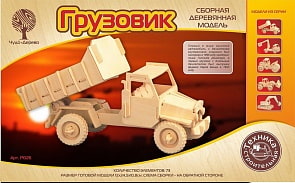 Модель деревянная сборная - Транспорт - Грузовик (Wooden Toys, P026)