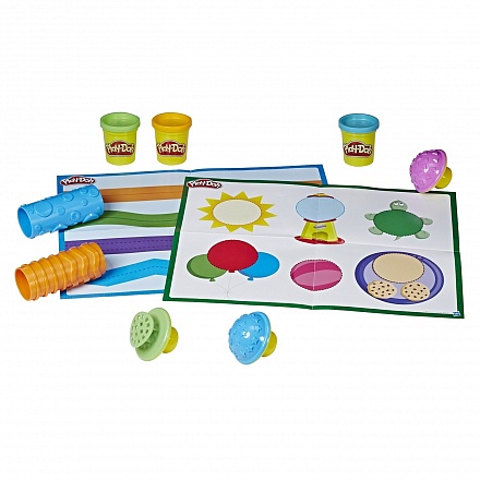Масса для лепки Play-Doh - Текстуры и инструменты 