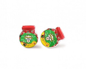 Карамель Взрыв Мозга микс вкусов в банке: кола, арбуз, блок 166 шт по 3 г (Конфитой, КТ93624)