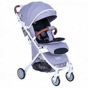 Прогулочная коляска Nuovita Giro Lux, Серый, Белый (Nuovita, NUO_D289L)