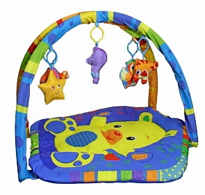 Развивающий коврик с дугой S+S Bambini - Мир вокруг нас (1Toy, СС76747)