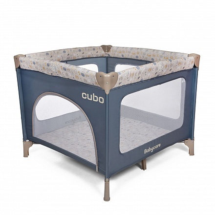 Манеж Cubo Babycare, цвет – Синий/Blue 