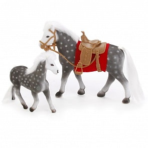 Набор из 2-х лошадок с аксессуарами (Играем вместе, 3010_3sim)
