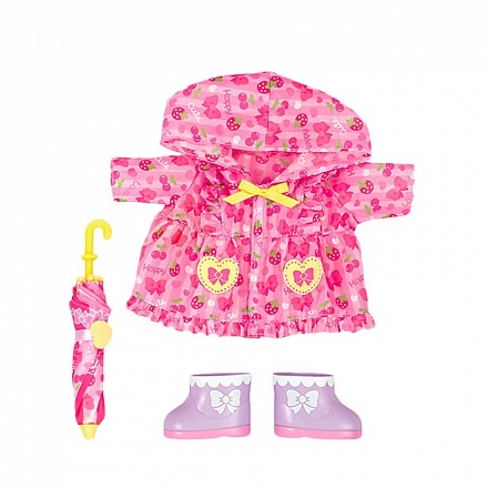 Комплект одежды Дождевик для куклы Мелл 