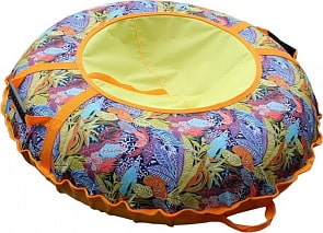 Тюбинг - Тропик, 110 см, желтый (MZ 11003)