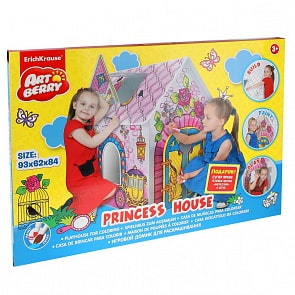 Домик игровой для раскрашивания - Дом Принцессы/Princess house (ErichKrause, 39232) Домик игровой для раскрашивания - Дом Принцессы/Princess house (ErichKrause, 39232)