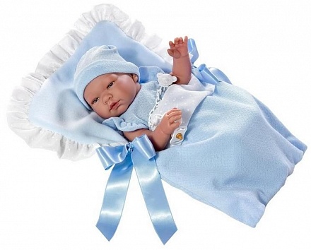 Кукла – Пабло в голубом конверте, 43 см. ASI 