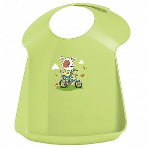 Нагрудник детский, зеленый (Бытпласт, 431327009)