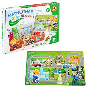 Игра с магнитным полем - В большом городе  (Русский стиль, 05413)