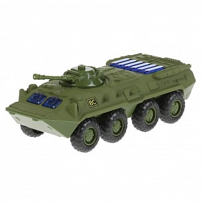 Танк металлический инерционный, свет и звук (Playsmart, X600-H09075)