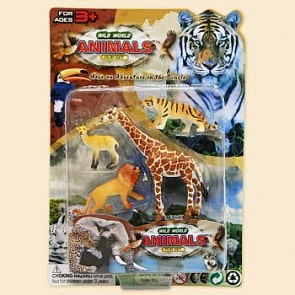 Набор - Дикие животные, 4 штуки (Amico, 17698)