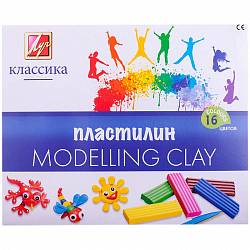 Пластилин Классика, 16 цветов (Луч, 20С1329-08) - миниатюра